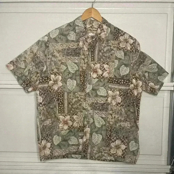 Cooke Street Other - Vintage Cooke Street Reverse Print Honolulu Hawaii Aloha Shirt Size Large